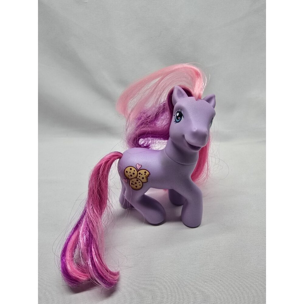 My Little Pony G3 CHOCOLATE CHIPPER MLP 2006 purple cookie marking